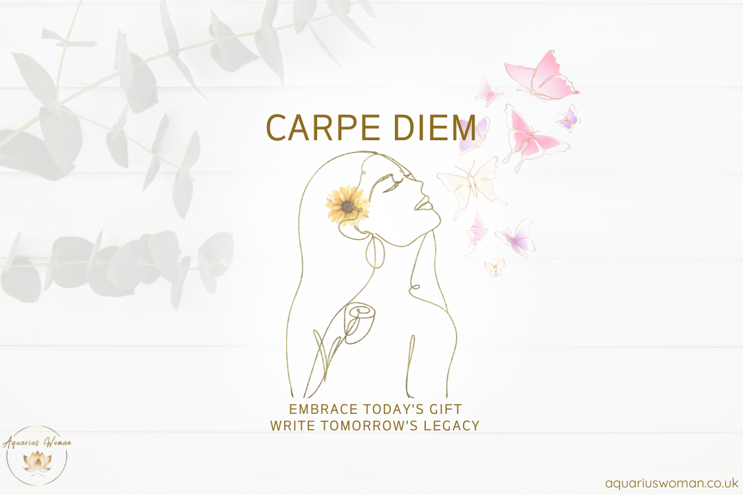 Elegance Collection Blog from Aquarius Woman: Carpe Diem: A Cosmic Dance of Inspiration and Productivity