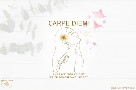 Elegance Collection Blog from Aquarius Woman: Carpe Diem: A Cosmic Dance of Inspiration and Productivity