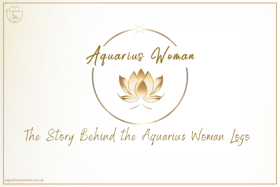 Resilience in Full Bloom: The Aquarius Woman Logo's Inspirational Journey