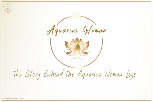 Resilience in Full Bloom: The Aquarius Woman Logo's Inspirational Journey