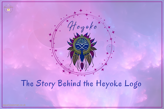 Heyoke Wisdom: The Aquarius Woman Logo's Journey of Spiritual Connection