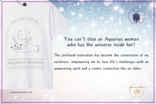 Heyoke - You Can't Stop An Aquarius Woman Who Has Got The Universe Inside Her