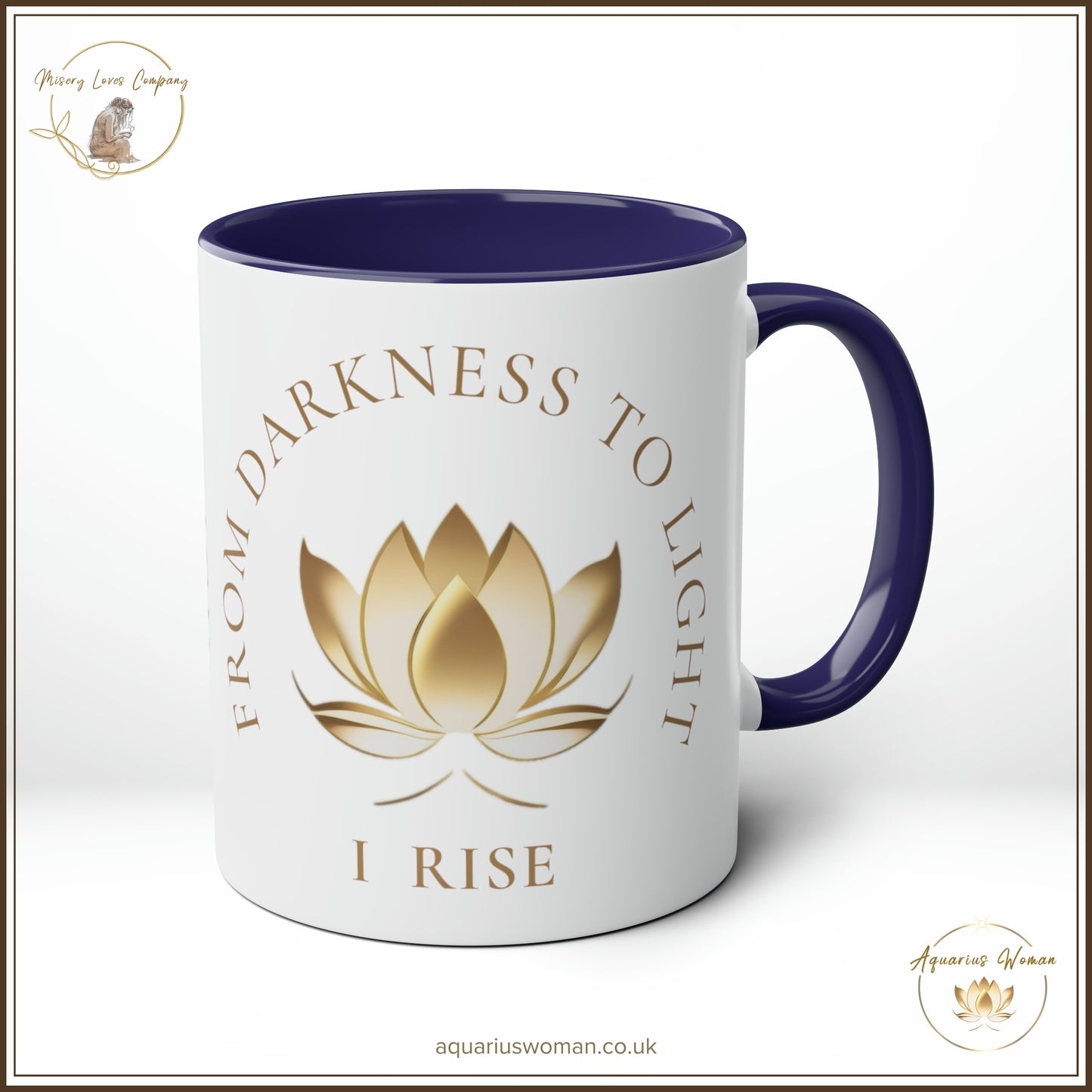 From Darkness to Light Mug | Misery Loves Company Collection