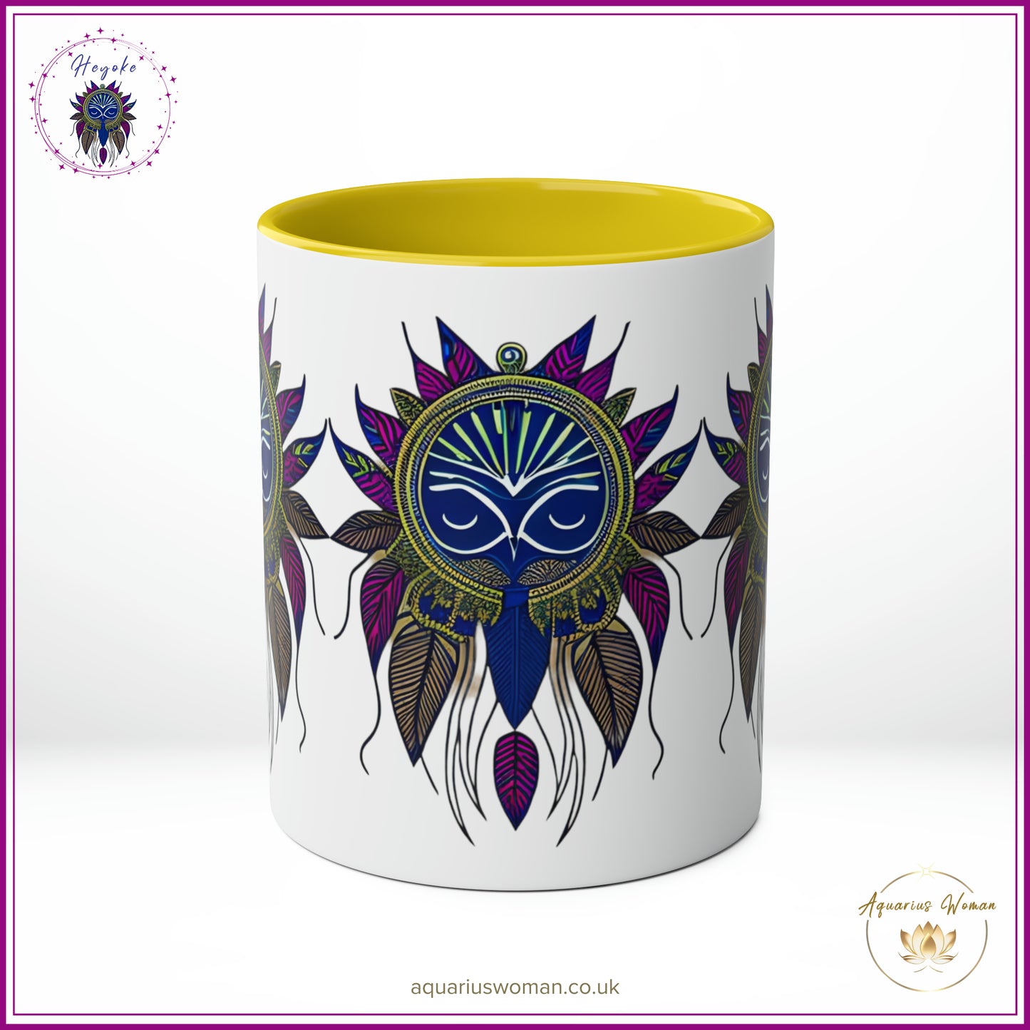 Heyoke Collection - Dreamcatcher Ceramic Mug - Embrace the Mystical Journey