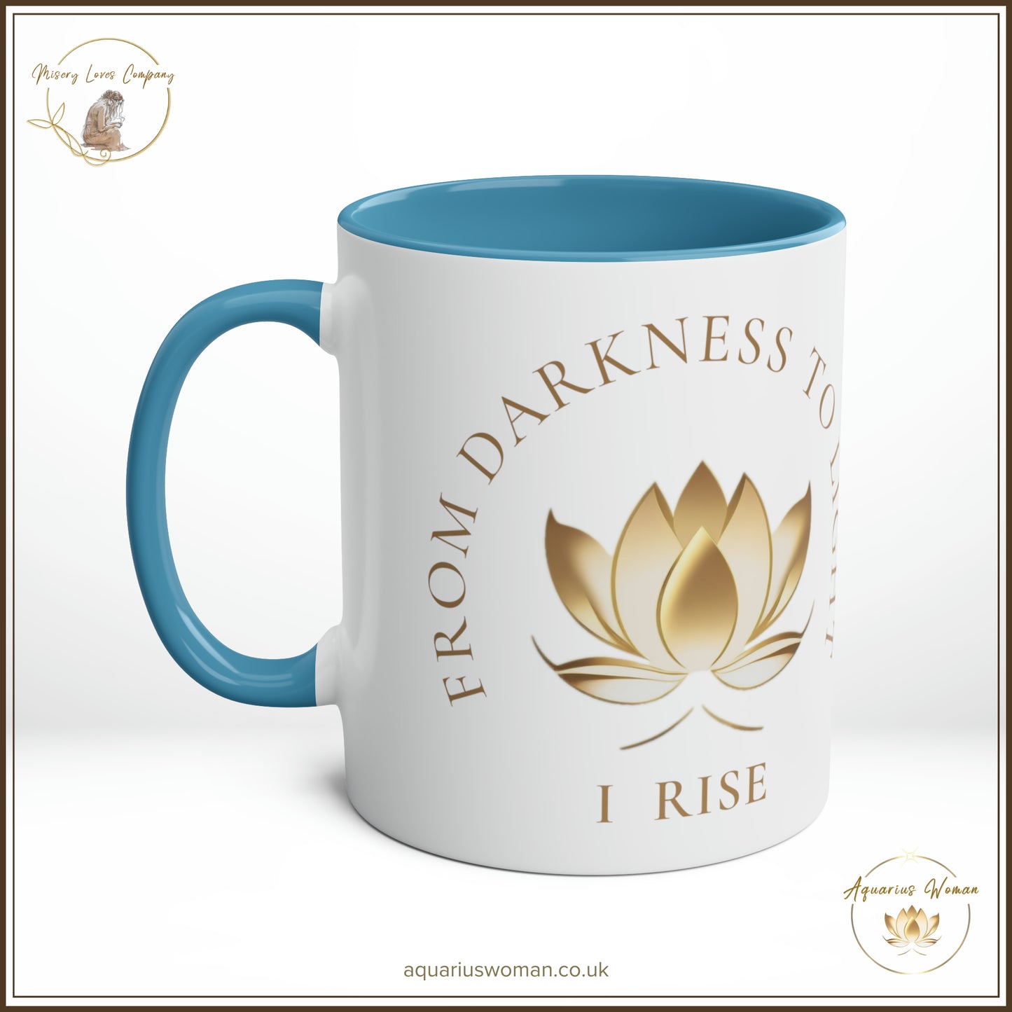 From Darkness to Light Mug | Misery Loves Company Collection