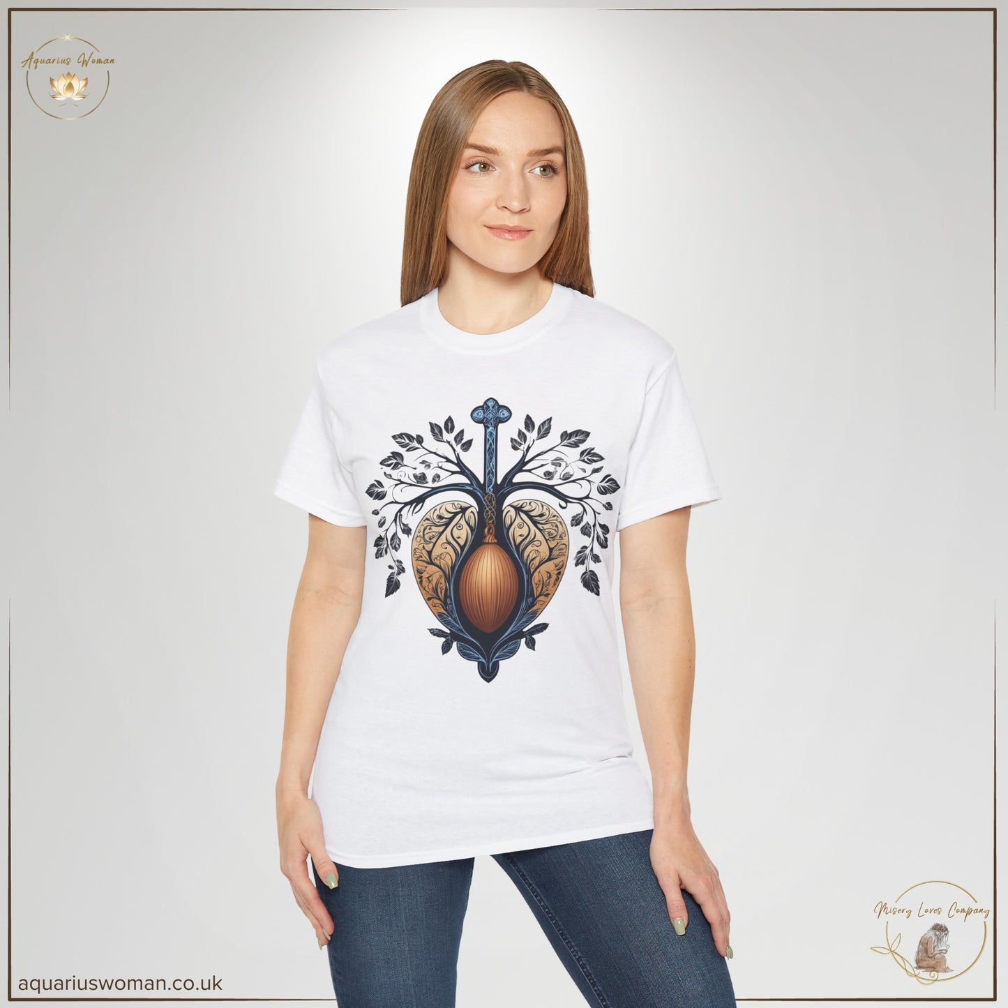 Heart of Resilience Tee | Aquarius Woman