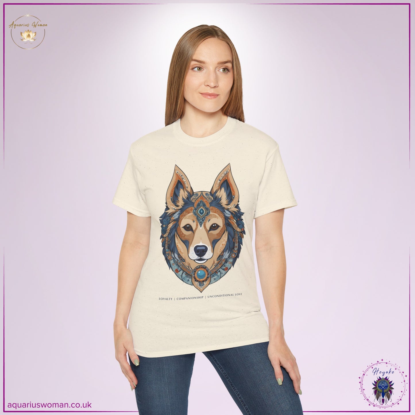 Dog Spirit Animal Tee – Embrace Loyalty, Love & Companionship
