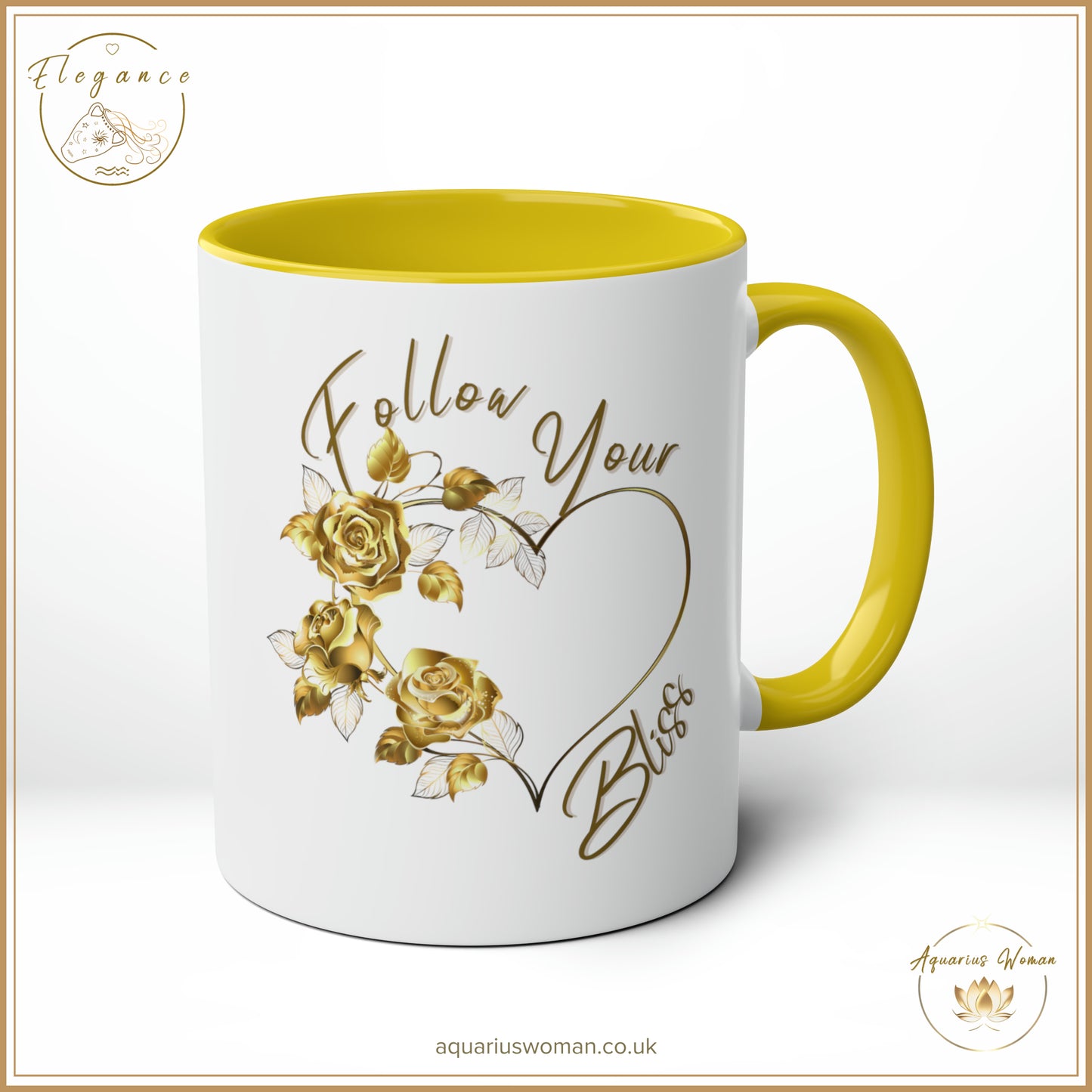Elegance Collection Bliss Mug – Elevate Your Sip in Style
