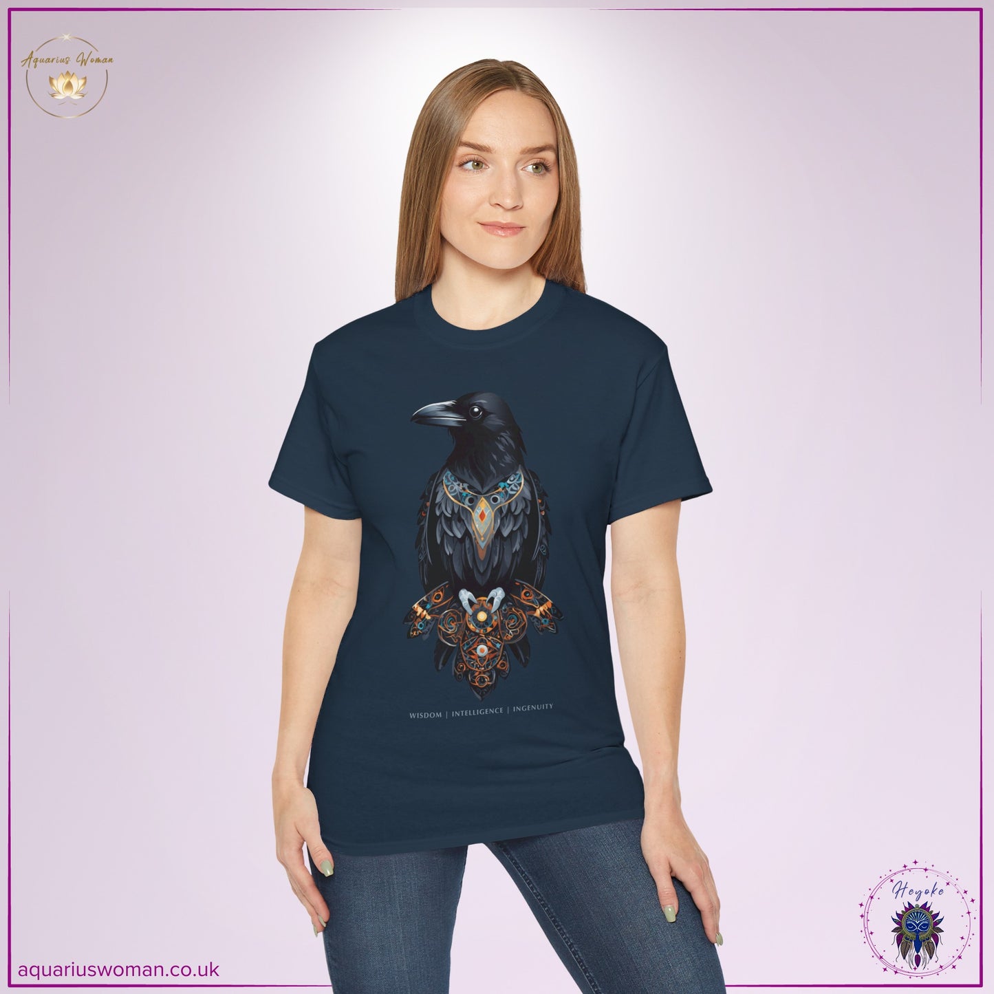 Raven Spirit Animal Tee – Unlock the Power of Wisdom & Mystery