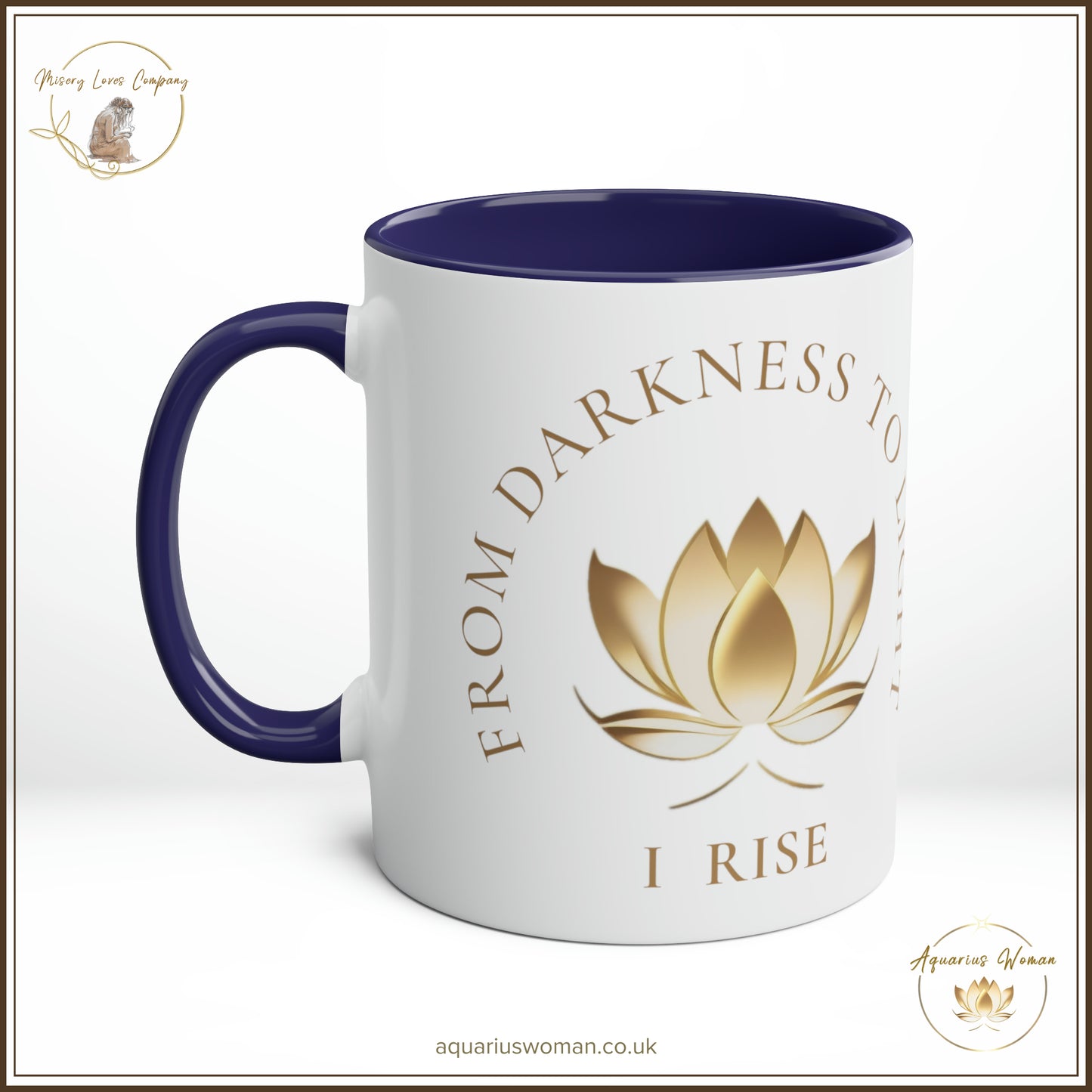 From Darkness to Light Mug | Misery Loves Company Collection
