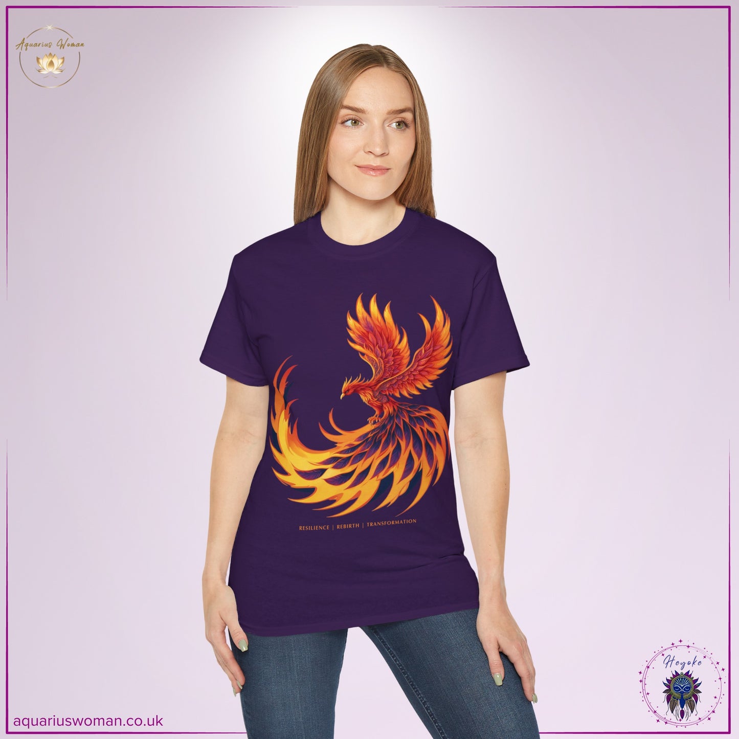 Phoenix Spirit Animal Tee – Ignite Your Transformation