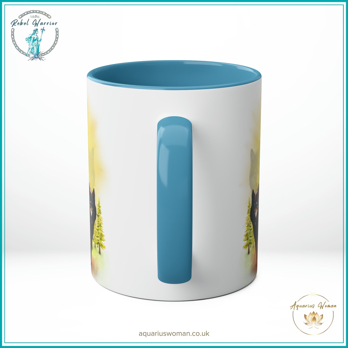 Aquarius Woman's Rebel Warrior Mug – Dawn Guardians
