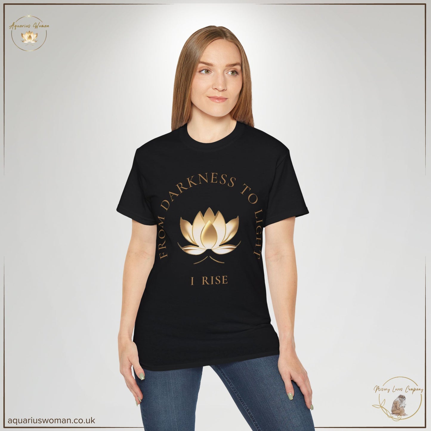 From Darkness to Light – I Rise T-Shirt