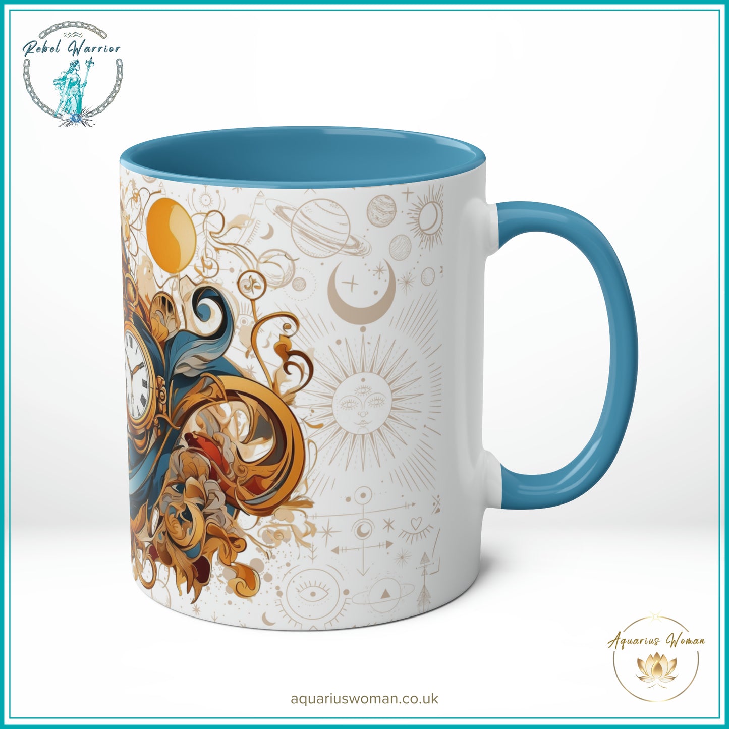 Aquarius Woman Rebel Warrior Collection - Karma's Timeless Dance Mug