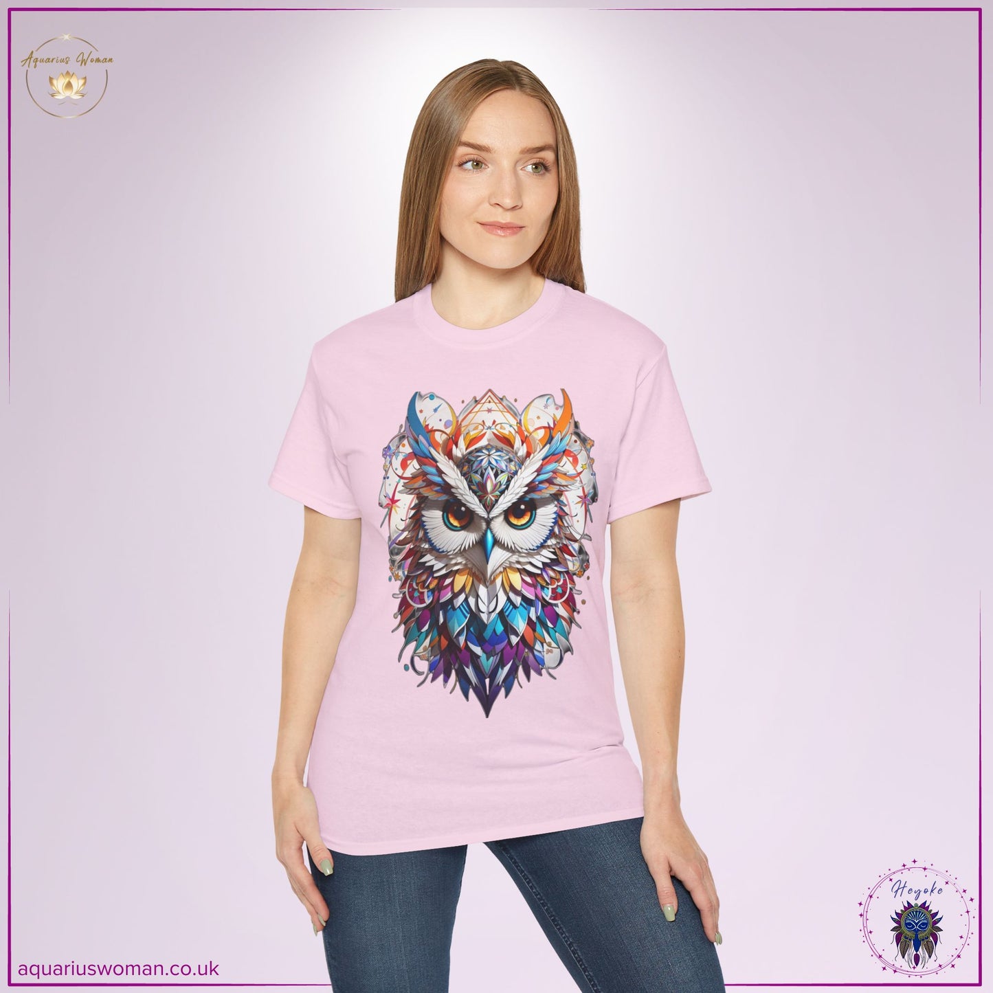 Mystical Owl Wisdom Tee | Heyoke Collection
