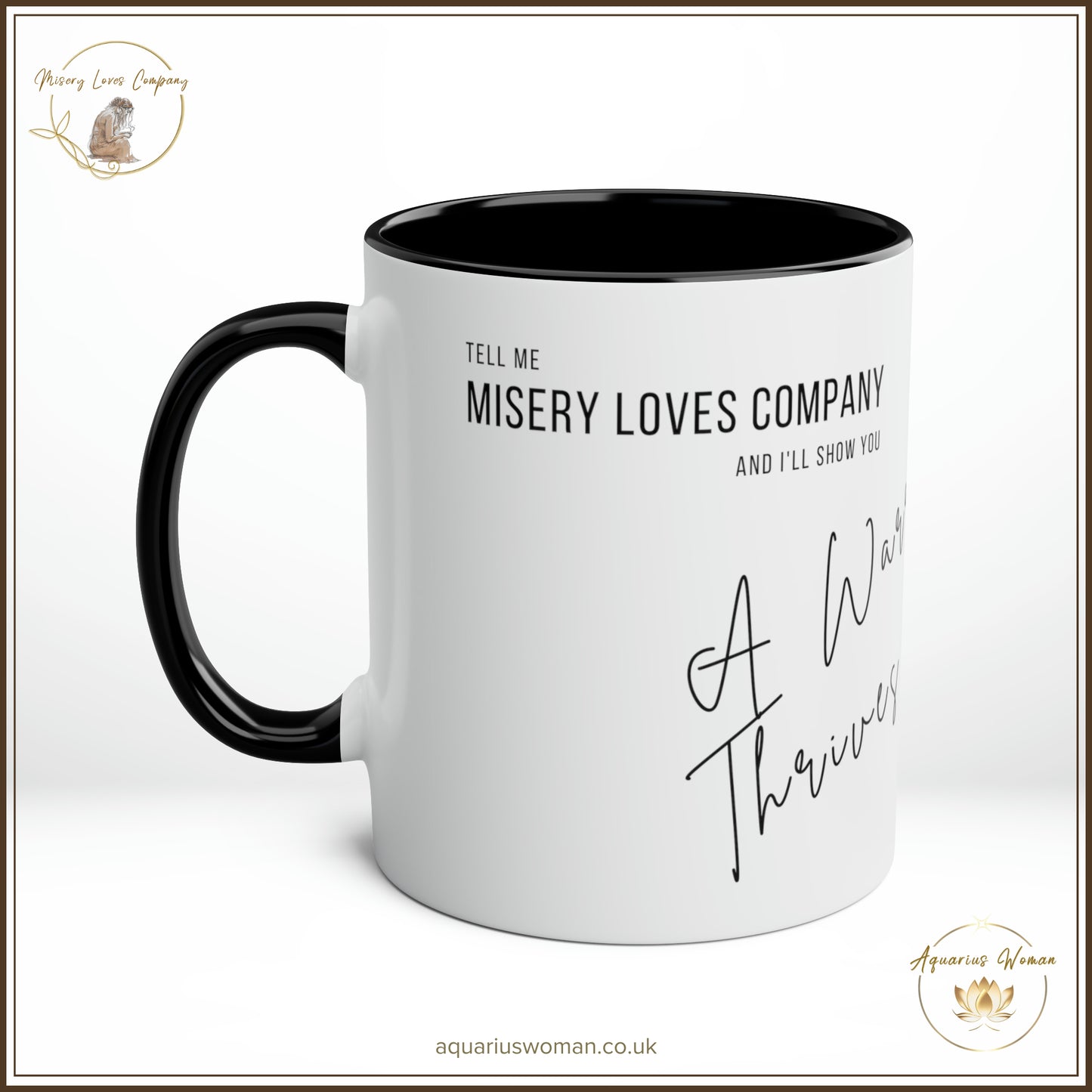 Warrior of Solitude Mug - Thriving in Solitude