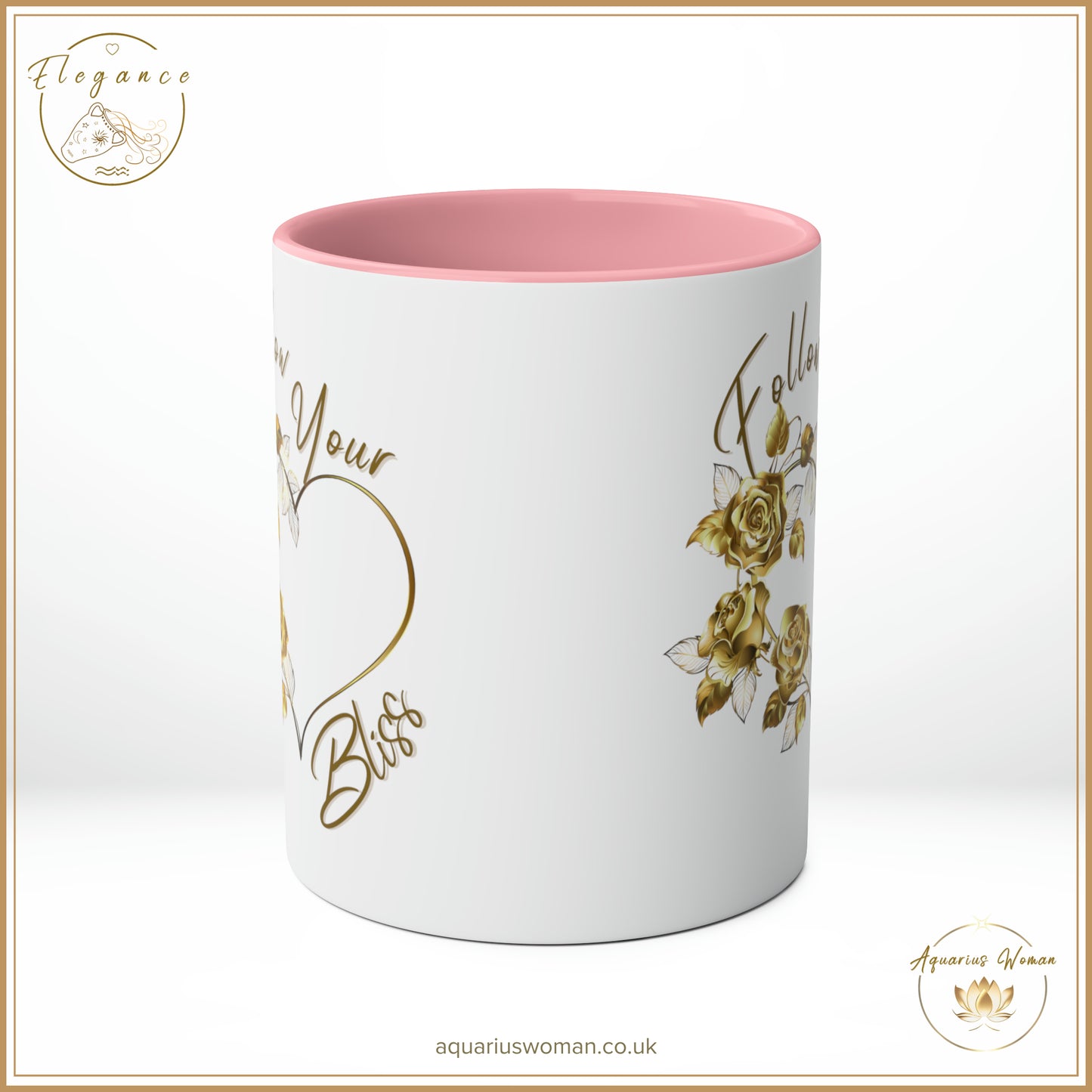 Elegance Collection Bliss Mug – Elevate Your Sip in Style