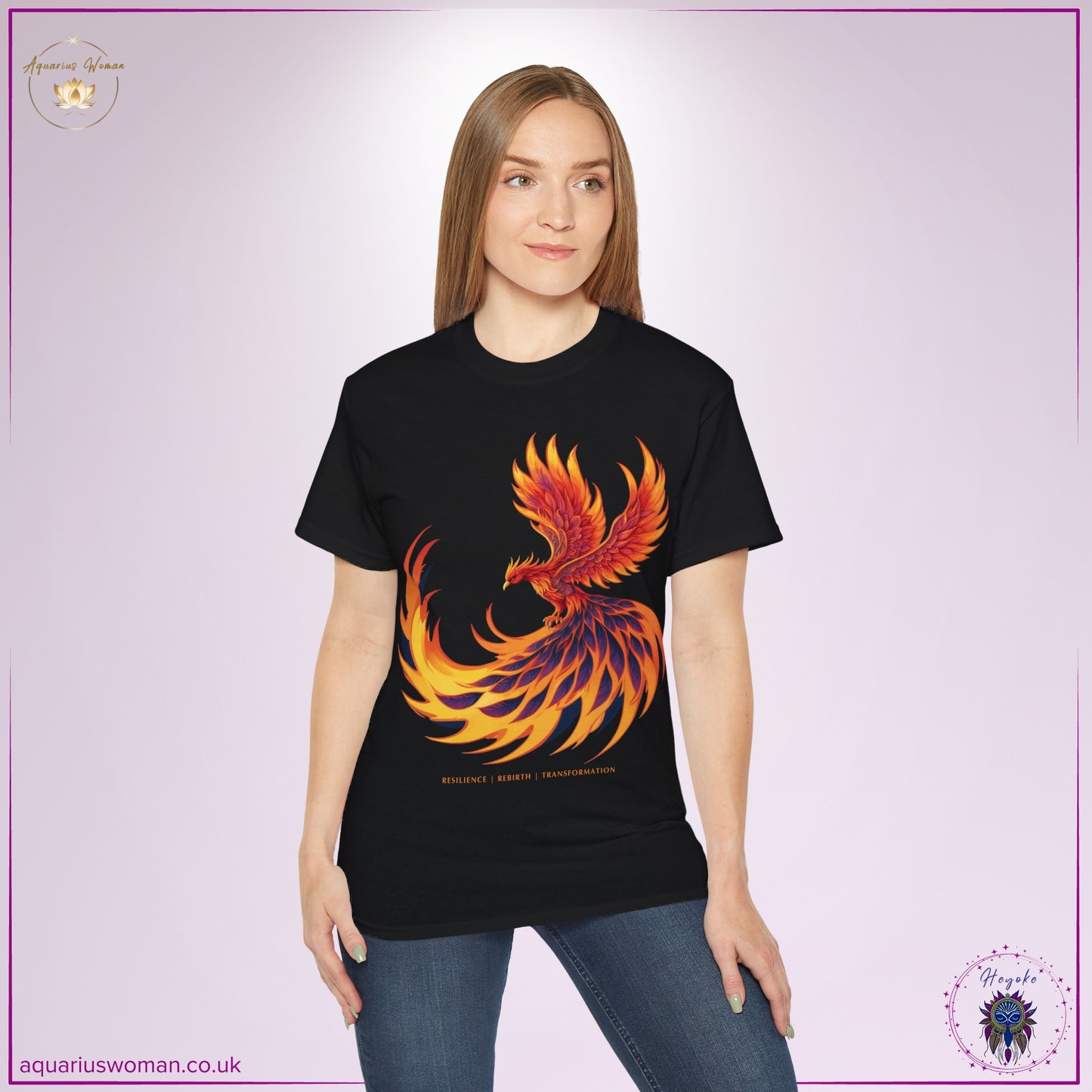 Phoenix Spirit Animal Tee – Ignite Your Transformation