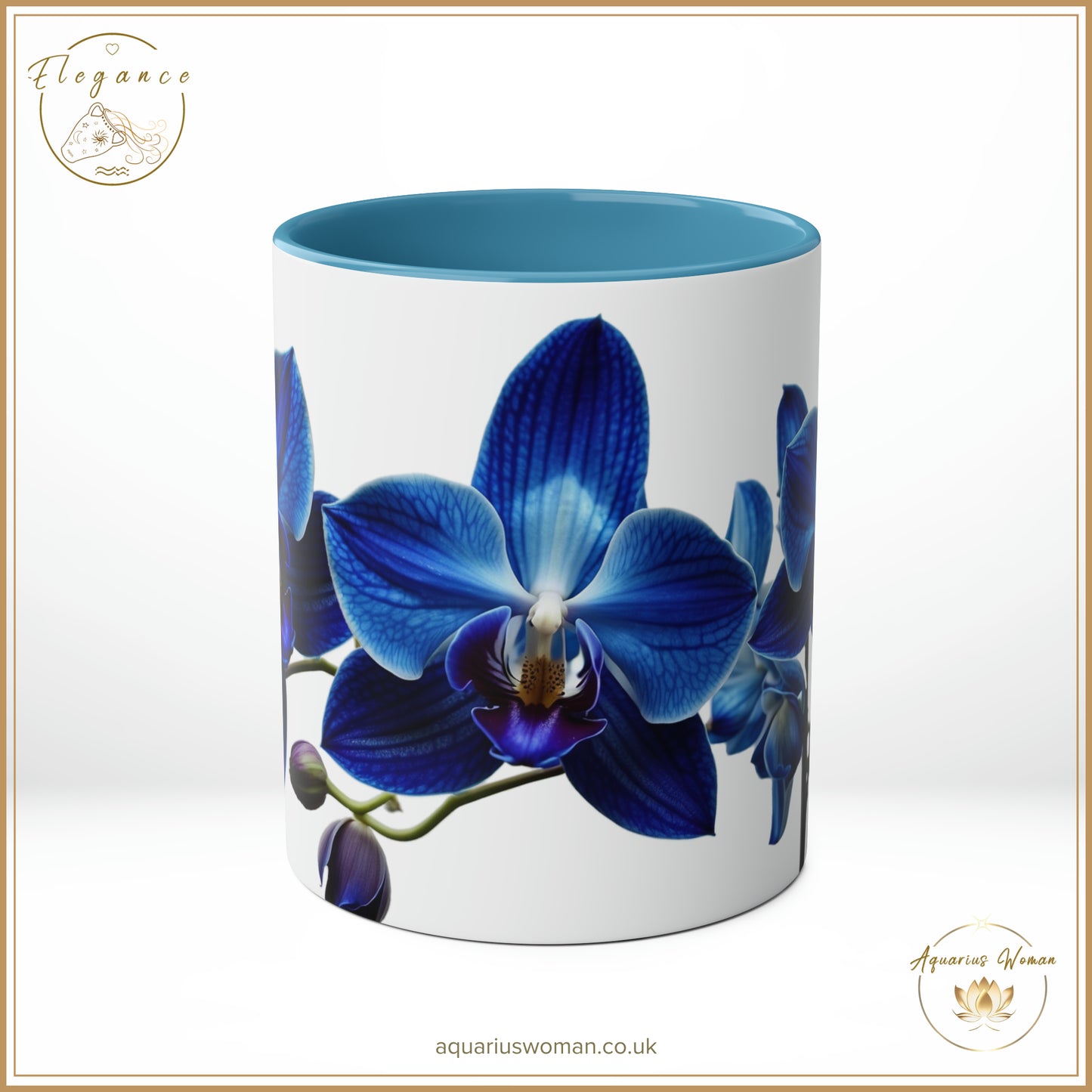 Orchid Tranquillity - Elegance Collection Ceramic Mug
