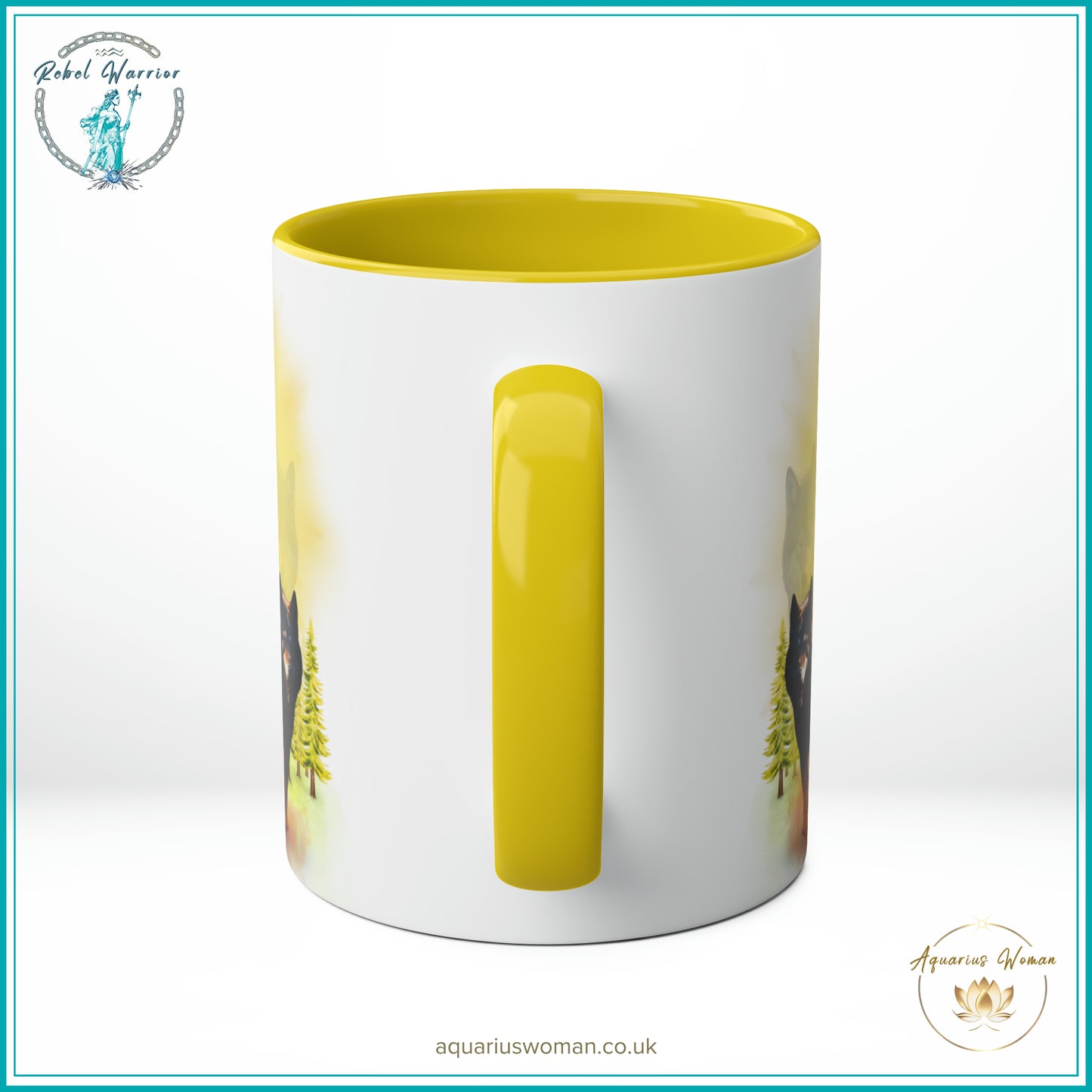 Aquarius Woman's Rebel Warrior Mug – Dawn Guardians