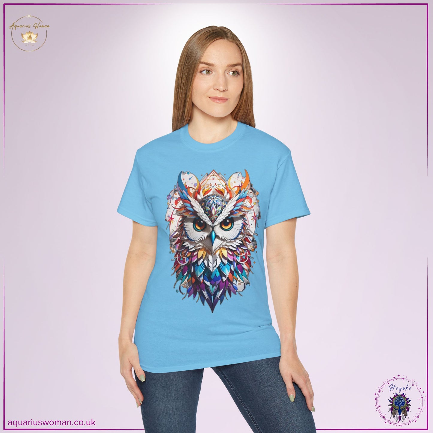 Mystical Owl Wisdom Tee | Heyoke Collection