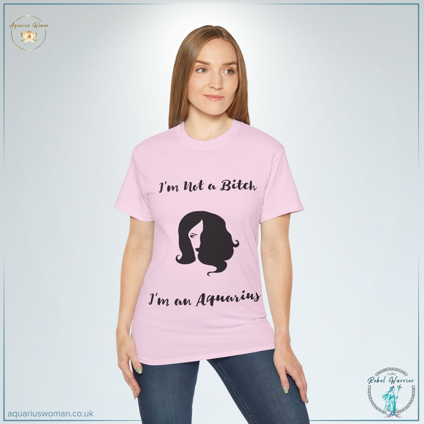 "Unapologetically Aquarian" Tee - I'm Not a Bitch, I'm an Aquarius