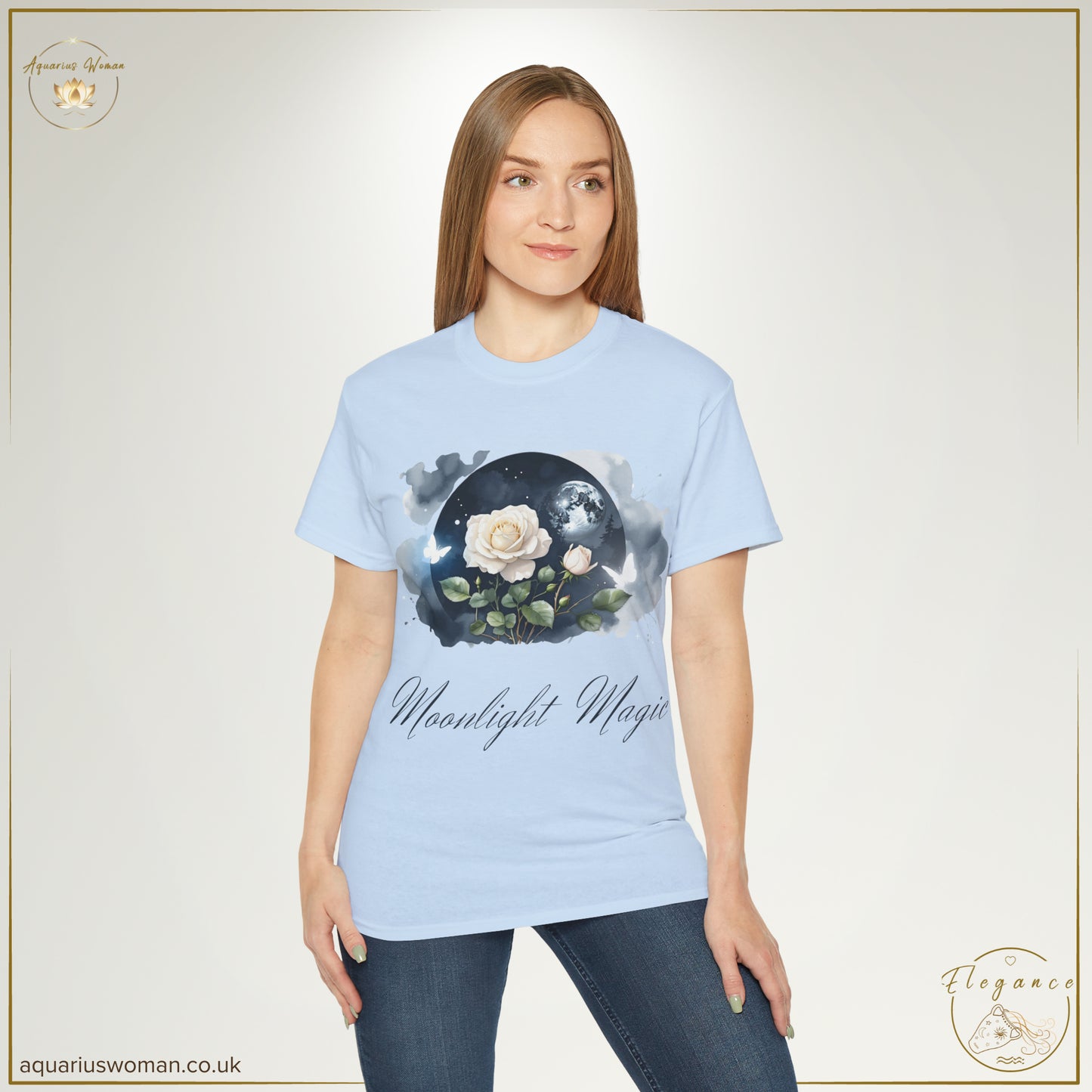 Moonlight Magic Tee – Elegance Collection by Aquarius Woman