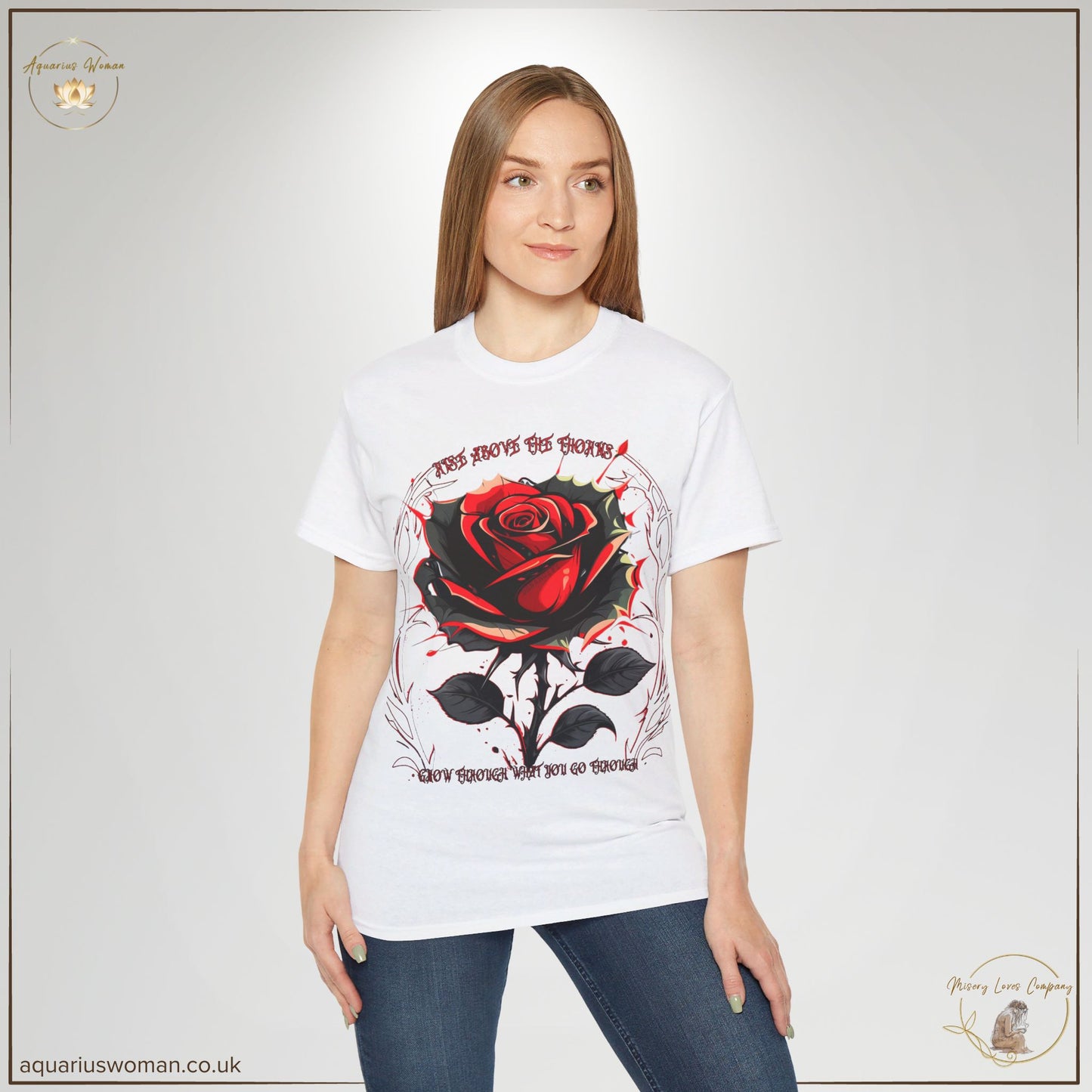 “Rise Above the Thorns” – Empowerment Tee