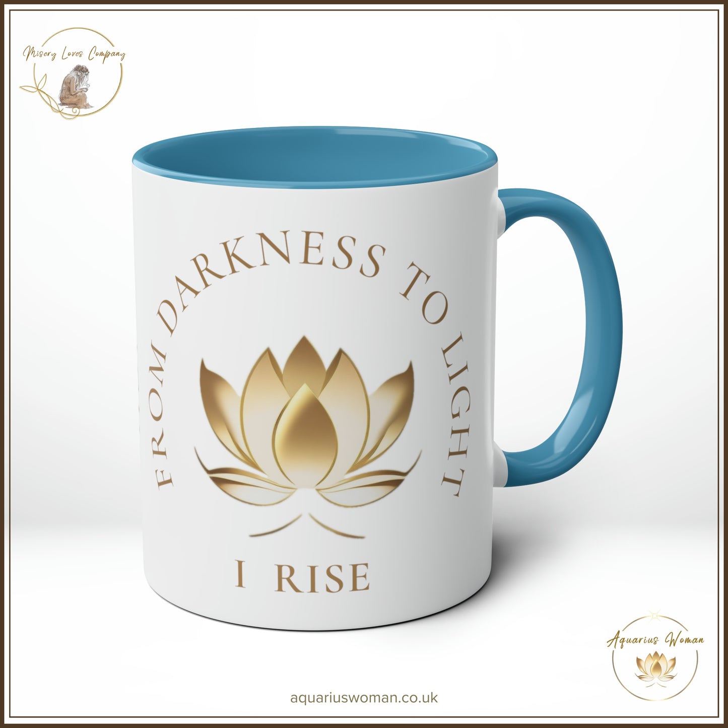 From Darkness to Light Mug | Misery Loves Company Collection