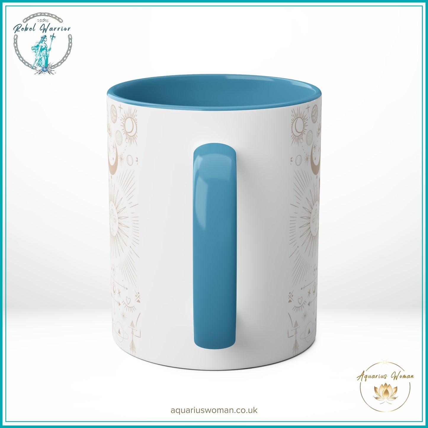 Aquarius Woman Rebel Warrior Collection - Karma's Timeless Dance Mug