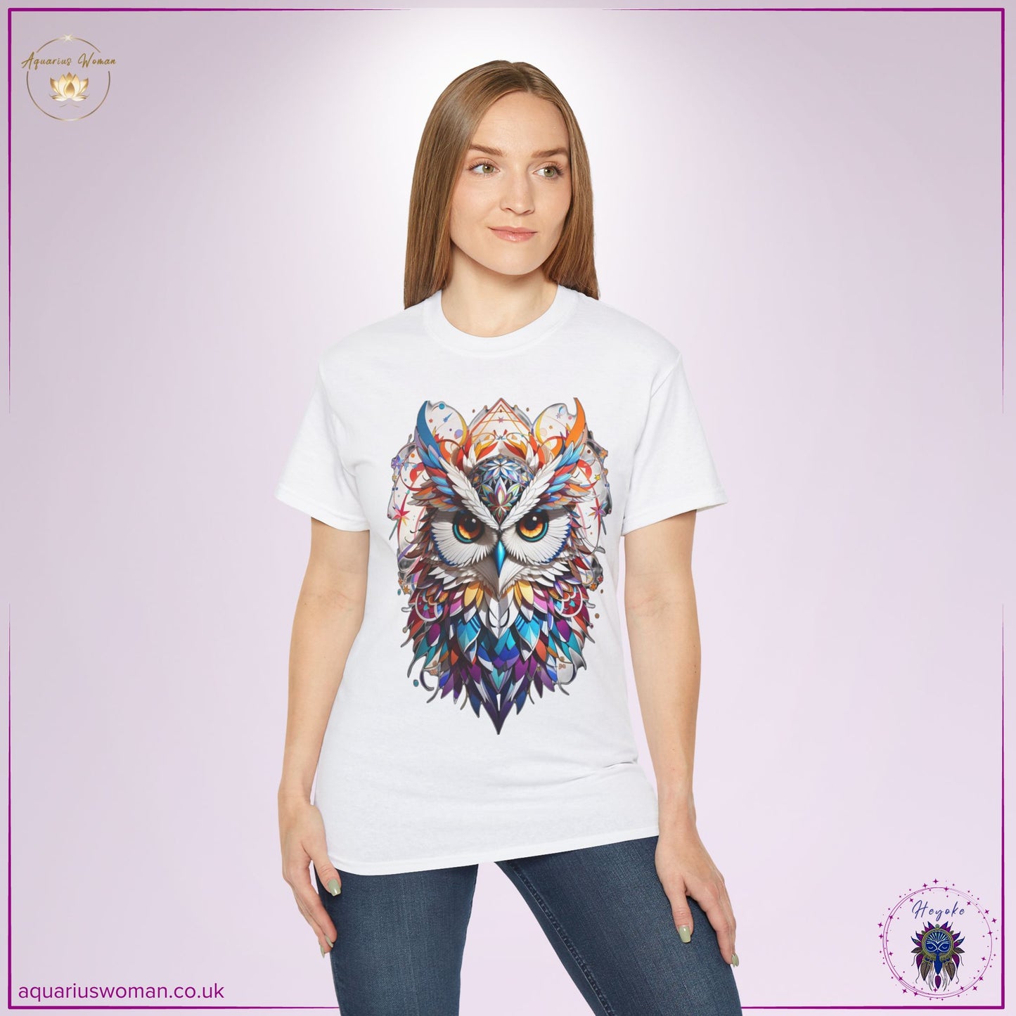 Mystical Owl Wisdom Tee | Heyoke Collection