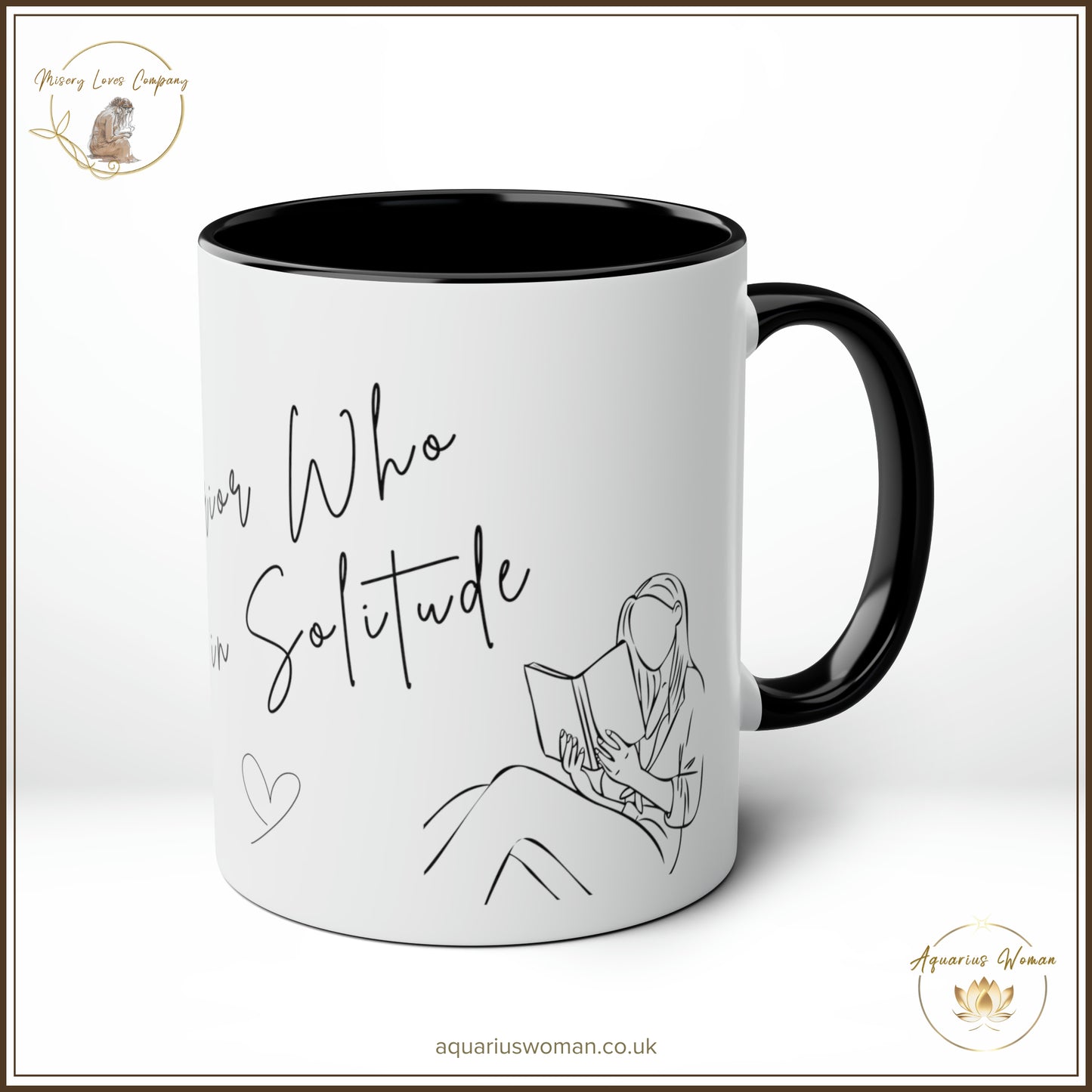 Warrior of Solitude Mug - Thriving in Solitude