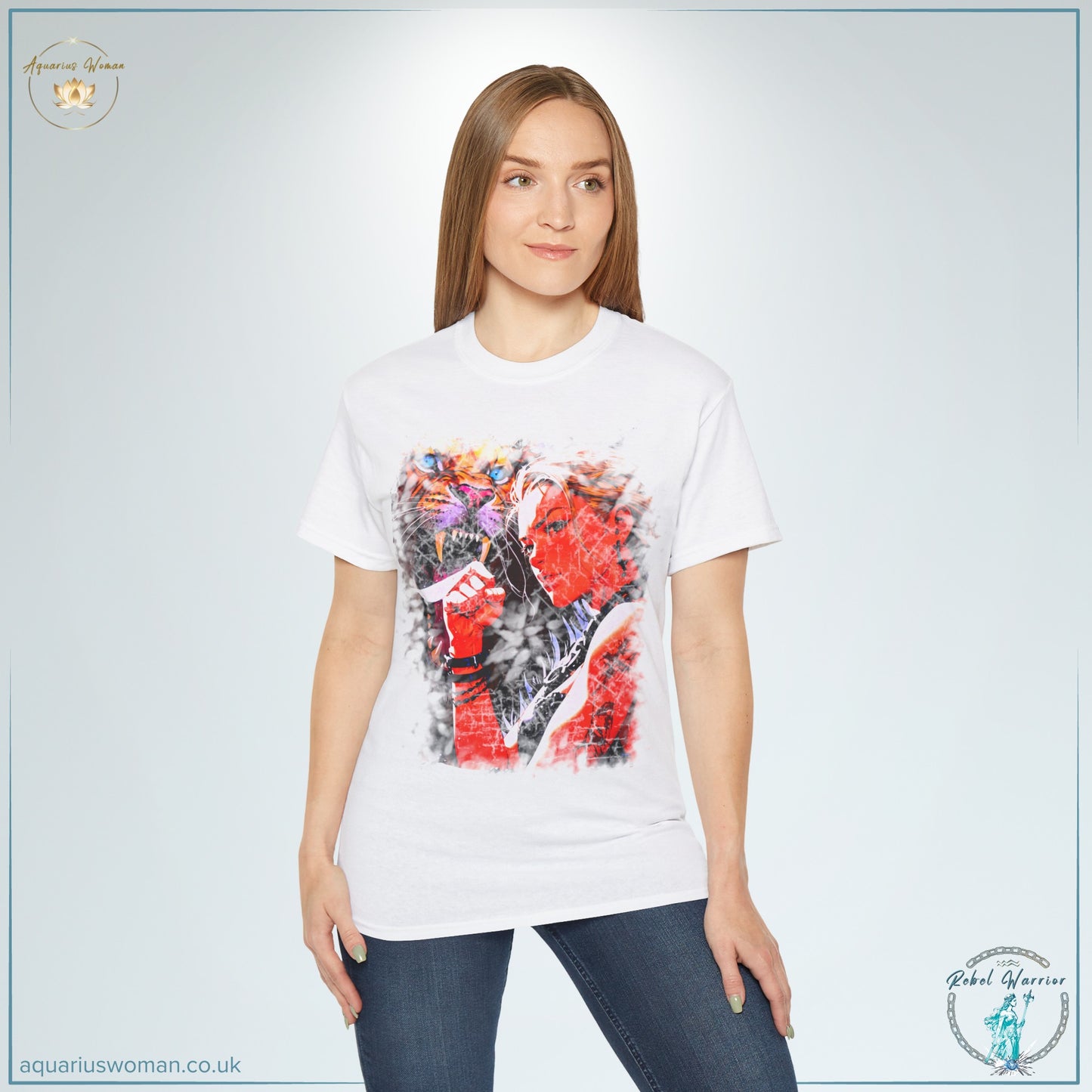 "Lionhearted Rebel Warrior" Tee | Rebel Warrior Collection