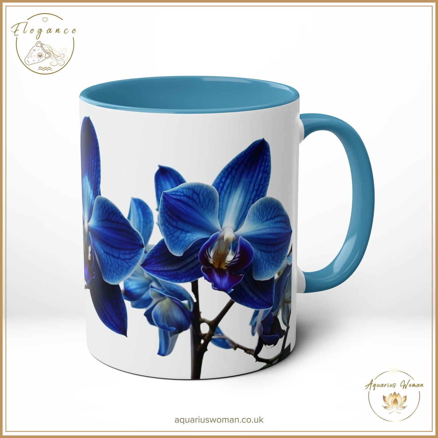 Orchid Tranquillity - Elegance Collection Ceramic Mug