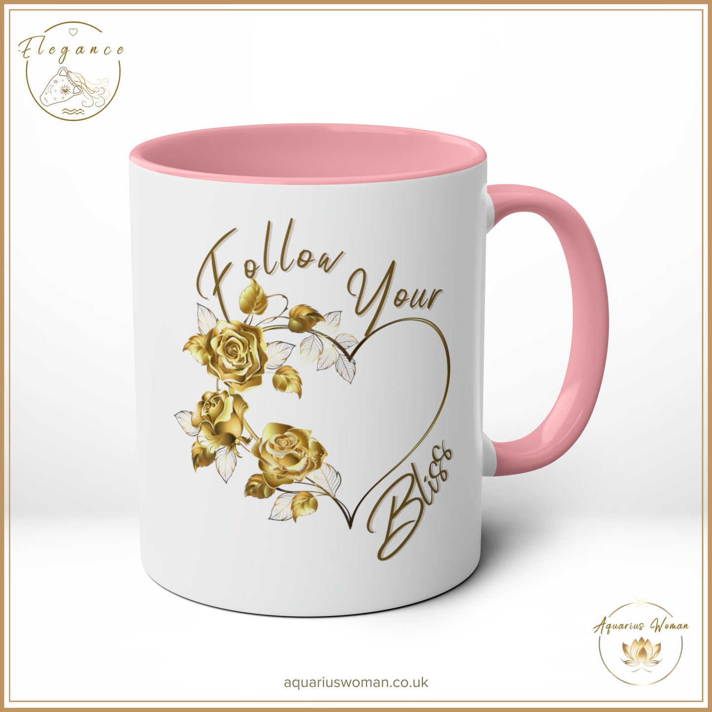 Elegance Collection Bliss Mug – Elevate Your Sip in Style