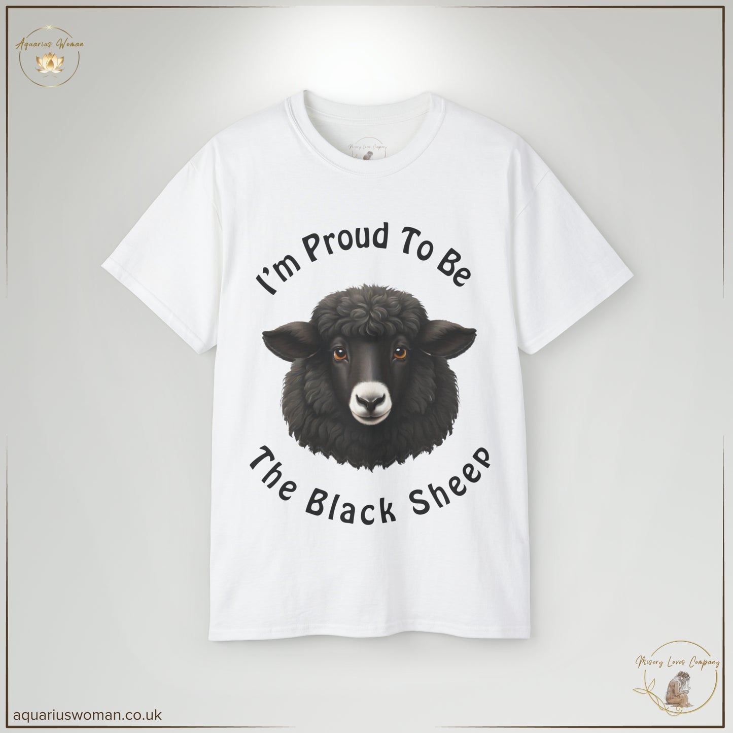 The Black Sheep Pride Tee in White is a bold statement of individuality and resilience. Featuring a detailed black sheep illustration with empowering typography, this design represents breaking cycles, self-acceptance, and standing apart from the crowd.