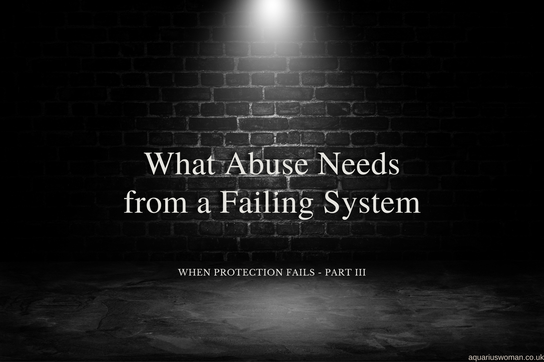 What Abuse Needs from a Failing System
