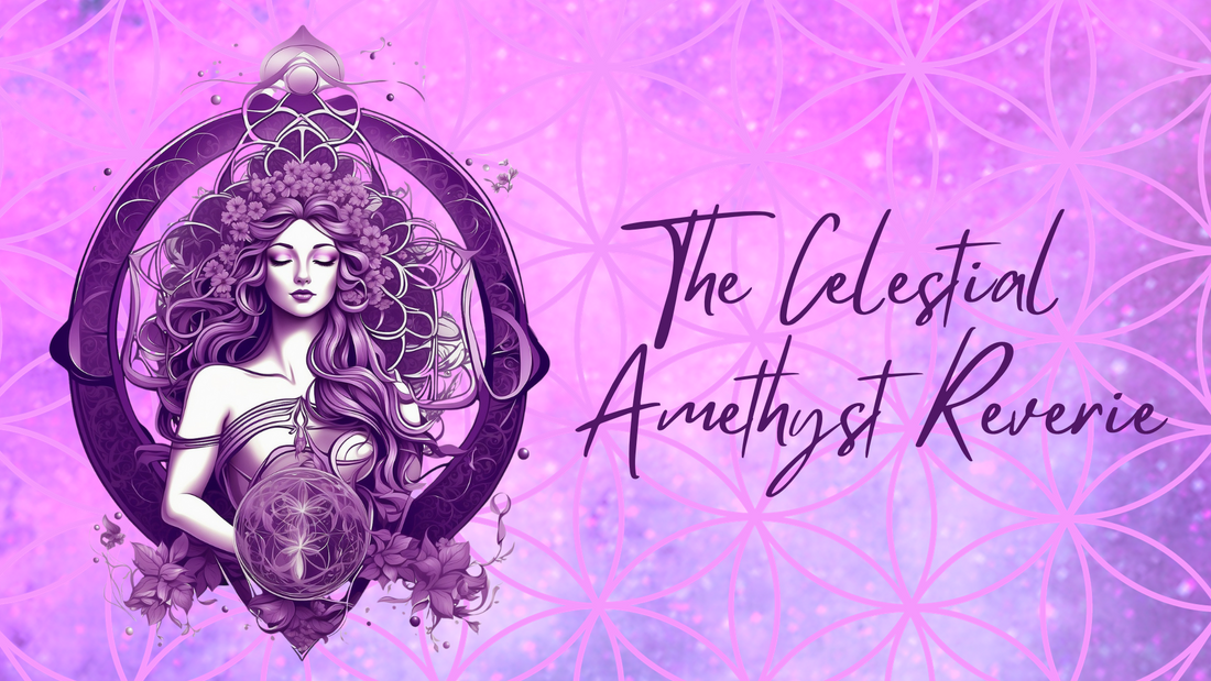 Cosmic Harmony: The Celestial Amethyst Reverie