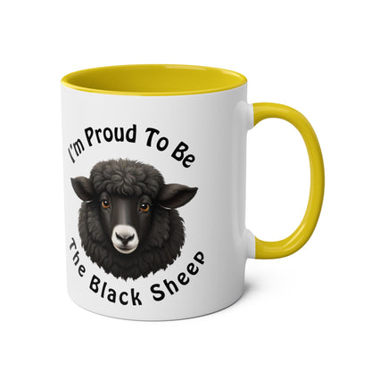 Aquarius Woman "Black Sheep Pride" Mug