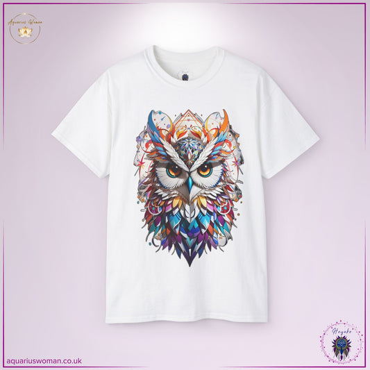 Mystical Owl Wisdom Tee | Heyoke Collection