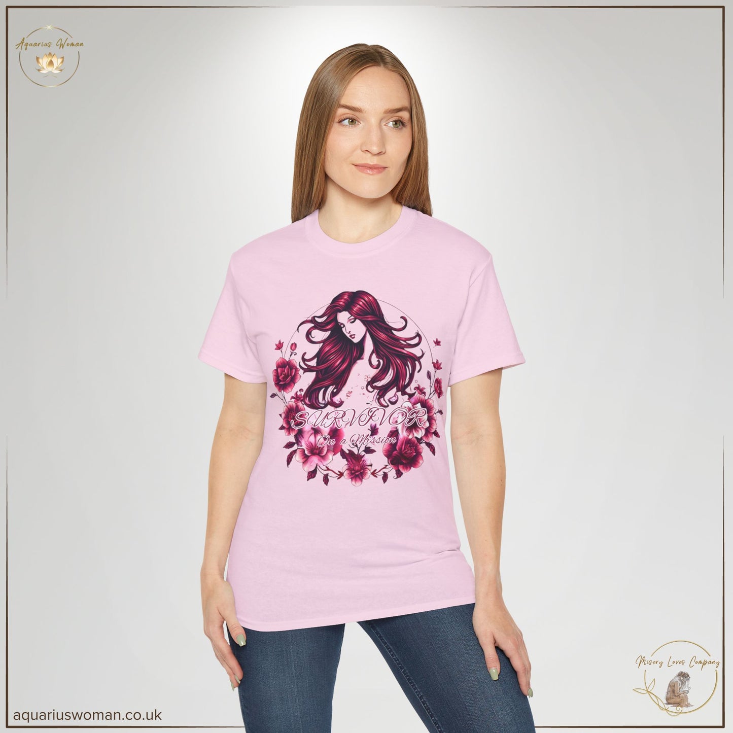 Survivor on a Mission - Feminine Strength Tee