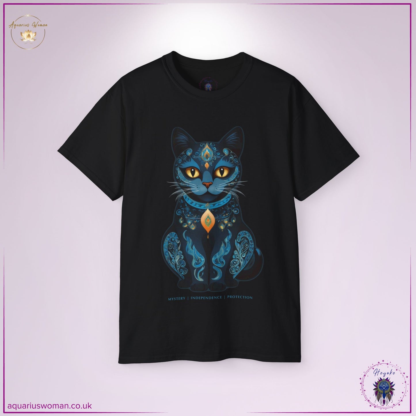 Black Cat Spirit Animal Tee – Embrace Magic, Mystery & Protection