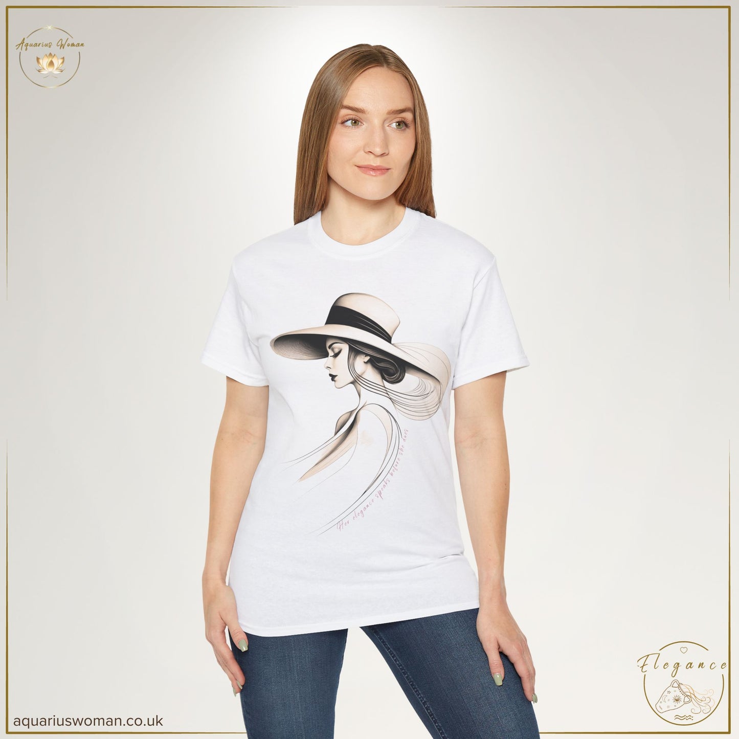 Grace in Silence - The Elegant Woman Tee