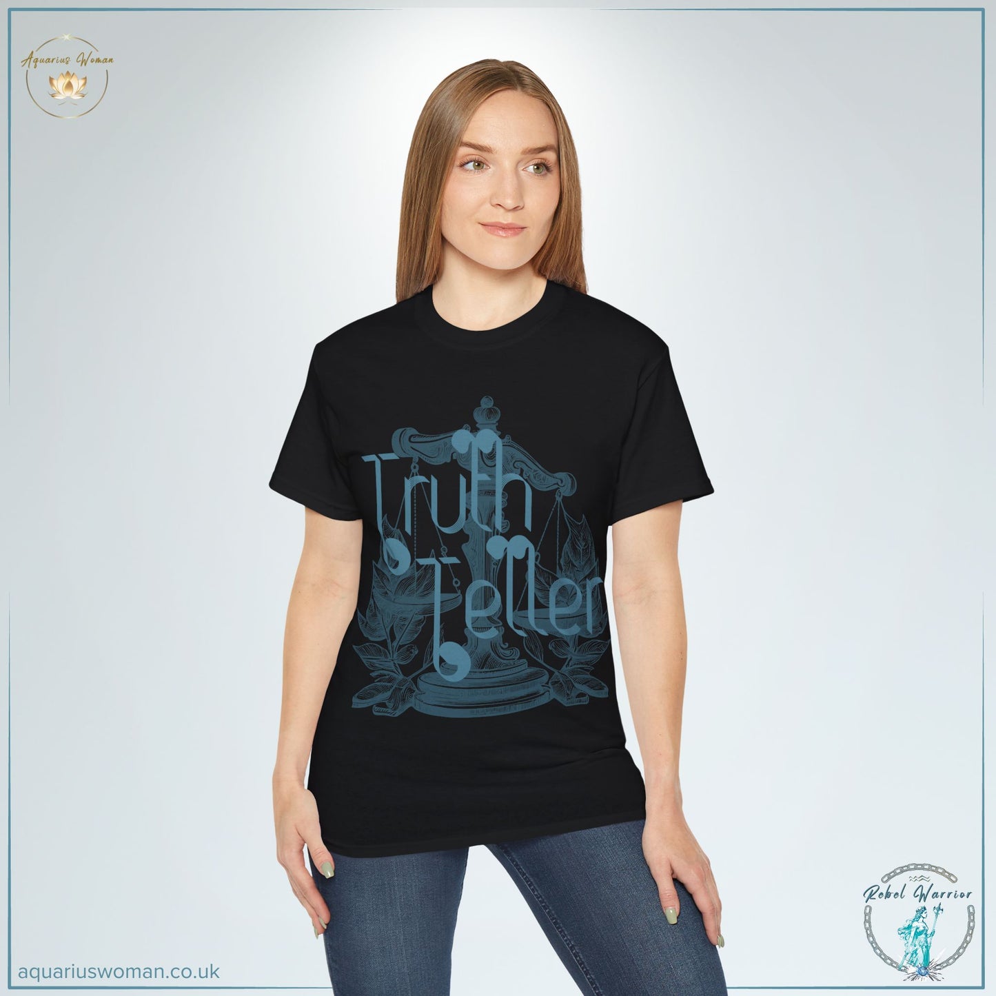 Rebel Warrior Truth Teller Tee - Embrace Your Inner Strength and Natural Justice