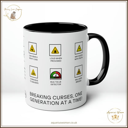 Generational Curse Breaker Mug - Black - Right