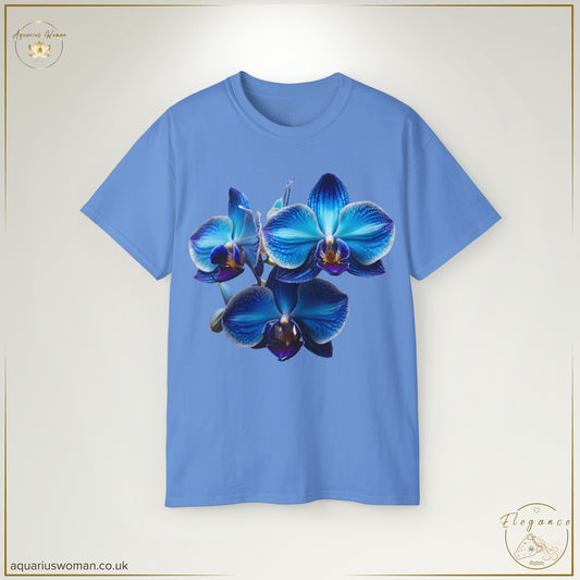 Orchid Tranquillity: Elegance Collection Tee