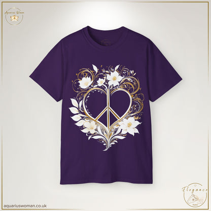 Peaceful Heart Tee – Elegance Collection