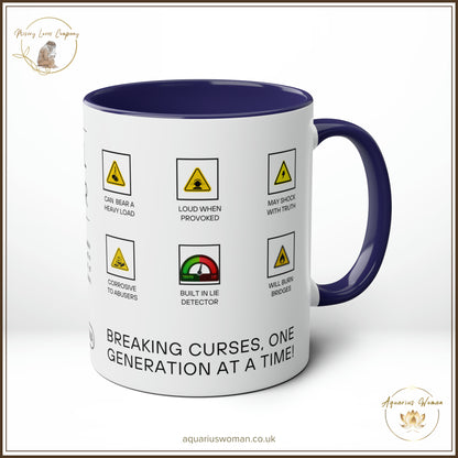 Generational Curse Breaker Mug - Dark Blue - Right