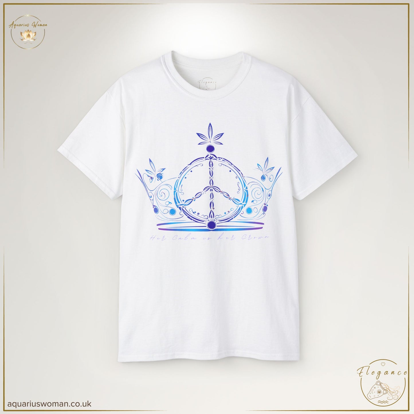 Crown of Calm - The Swirling Peace Tee