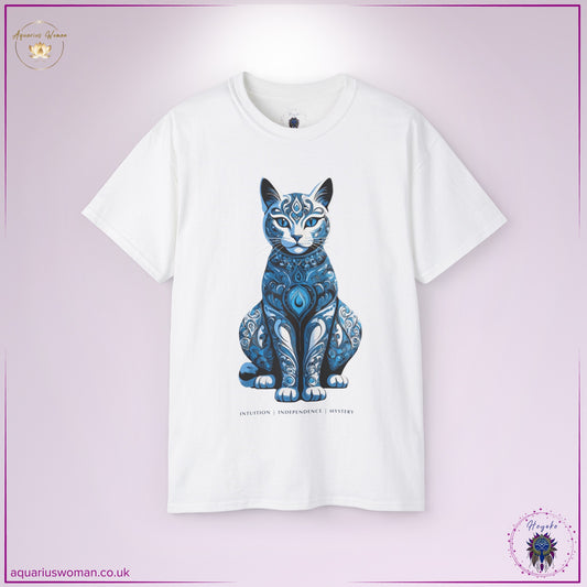 Blue Cat Spirit Animal Tee